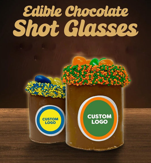 Custom Chocolate Shot Glass - Sweeties Candy Cottage