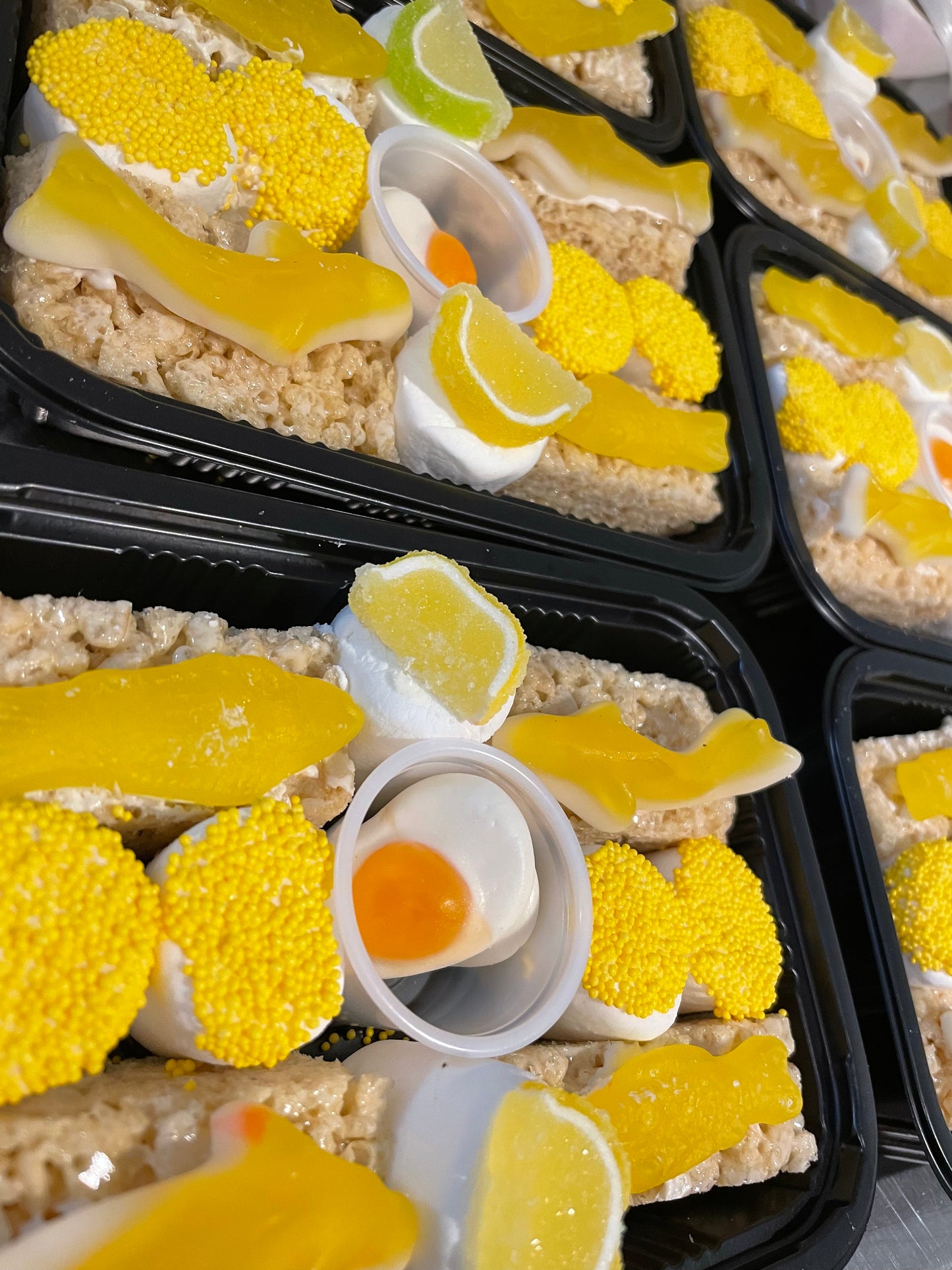 Custom SushiCandy SushiCelebrate in style with custom made sushi platters, decorated with your desired logo and colors!