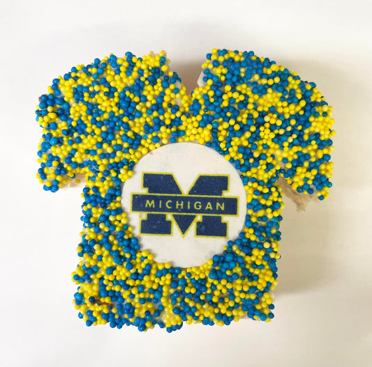 Custom Rice Krispie Treat (6x)rice krispie treatsCelebrate any occasion with our fun decorated custom made rice krispie treat shirts, decorated with your desired logo and colors!