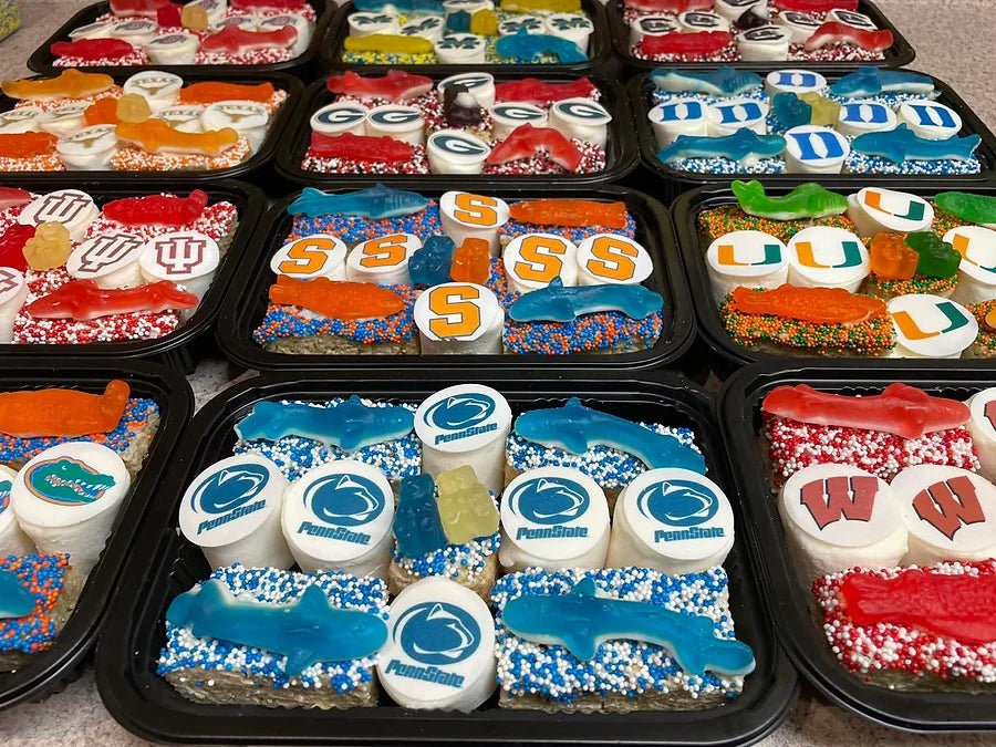Custom SushiCandy SushiCelebrate in style with custom made sushi platters, decorated with your desired logo and colors!