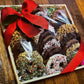 Holiday For The Chocolate Covered Pretzel LoverChocolate Covered PretzelsA platter of our chocolate covered pretzels slathered with topping on both sides. This is a true best-seller for the chocolate-covered pretzel lover! Pretzels flavor