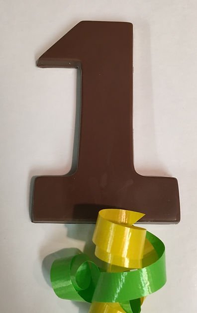 Number Chocolate Lollipop Favors Sweeties Candy Cottage   