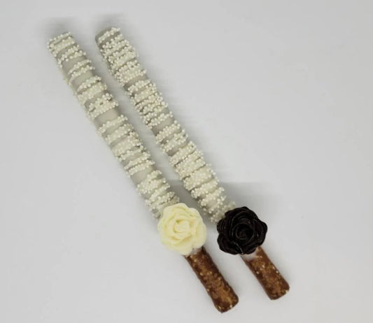 Delightful Pretzel Wedding Favors: A Tasty Twist on Tradition - Sweeties Candy Cottage
