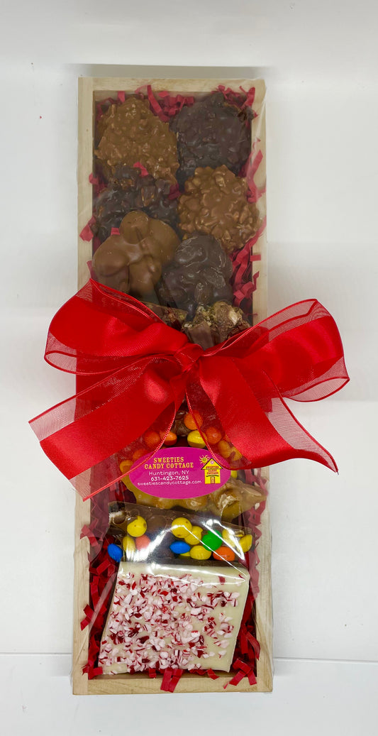 Holiday La Petite Chocolat Gourmet Chocolate Tray Sweeties Candy Cottage   