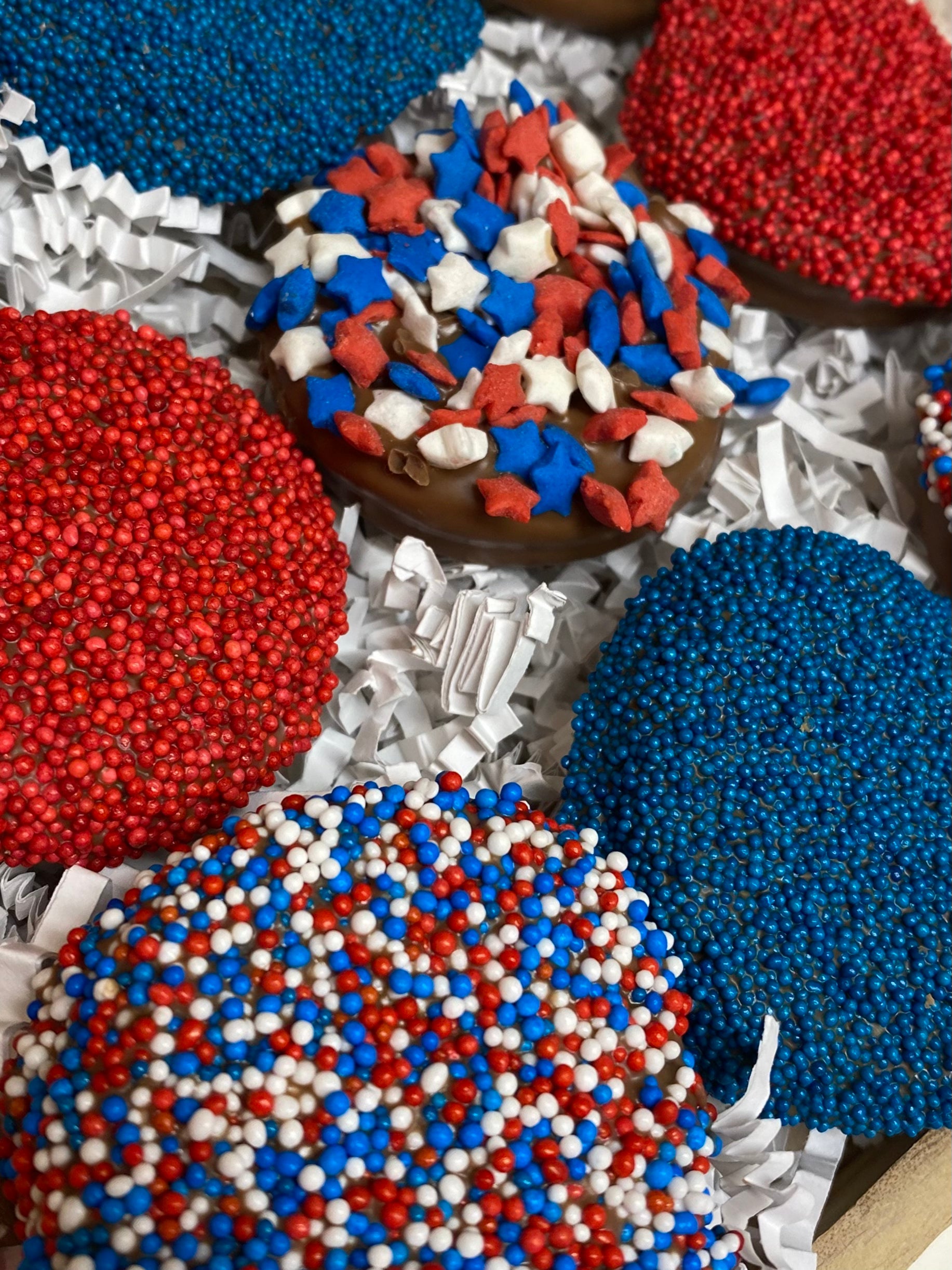 Red White & Blue Oreo Gift - Sweeties Candy Cottage