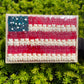 Gummy American Flag - Go USA! Gummy Tray Sweeties Candy Cottage   