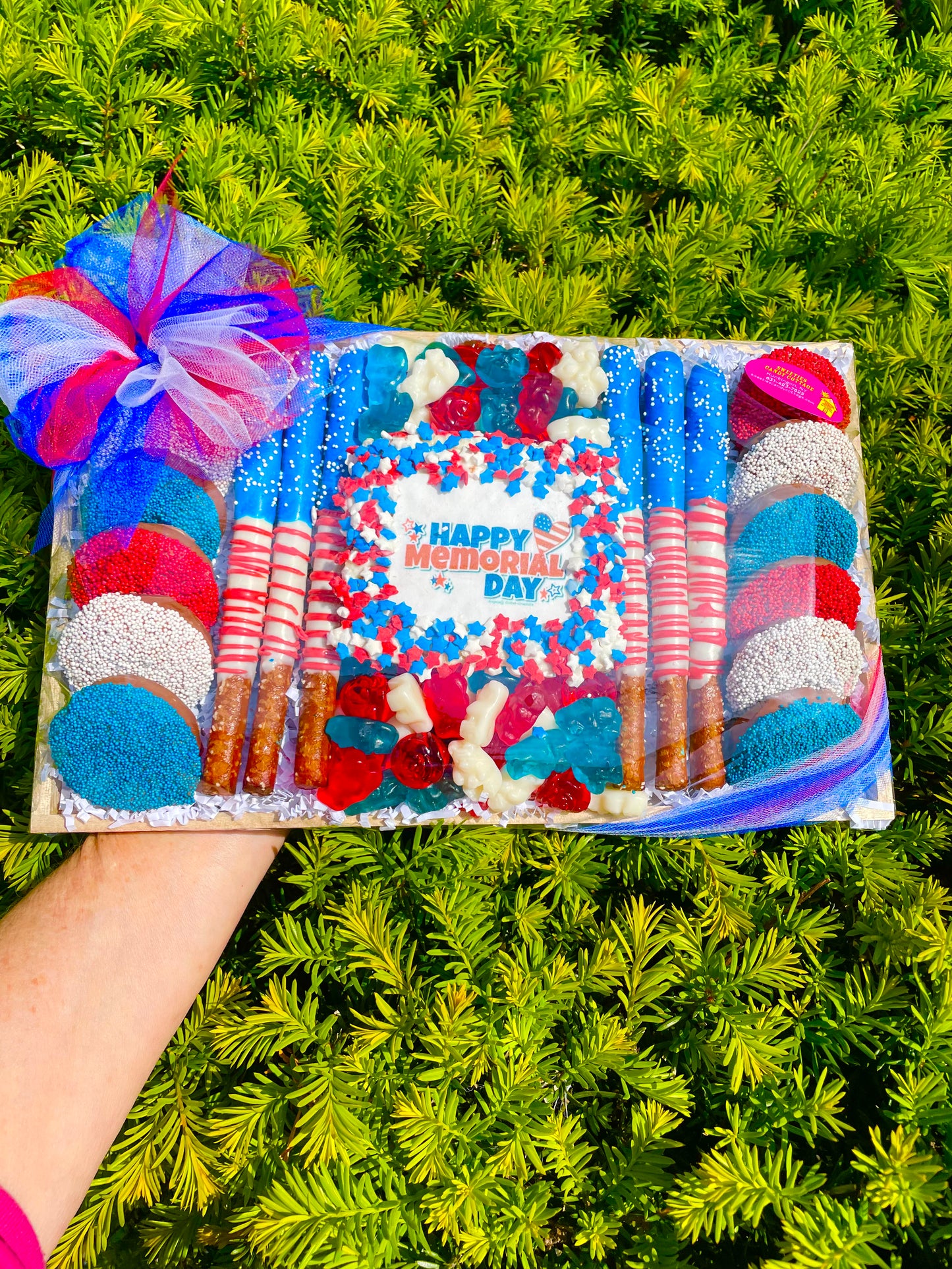 Red, White & Blue Favorites Platter - Sweeties Candy Cottage