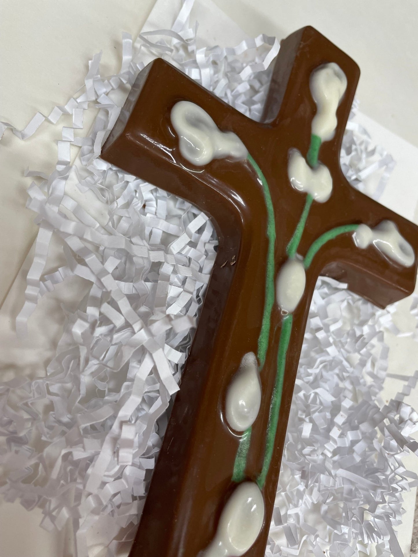Large Chocolate Cross - Sweeties Candy Cottage