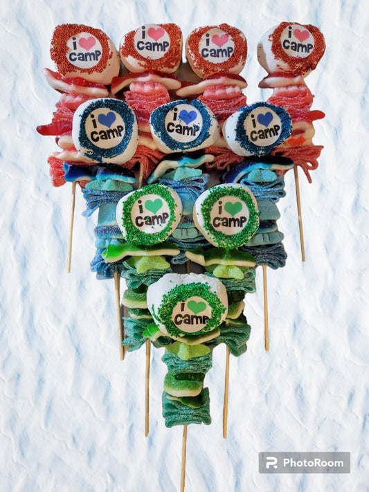 Candy Kebobs (12x) rice krispie treats Sweeties Candy Cottage   
