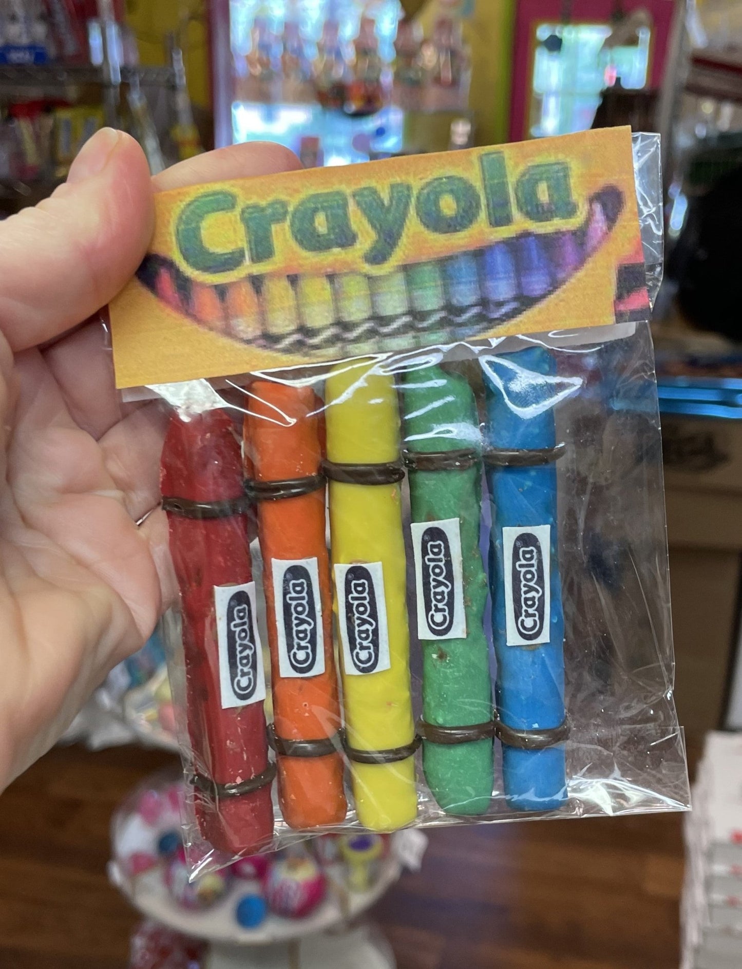 Crayon Pretzel Rods - Sweeties Candy Cottage