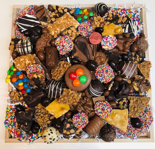 Buy Gourmet Chocolate Tray Online | Sweeties Candy Cottage