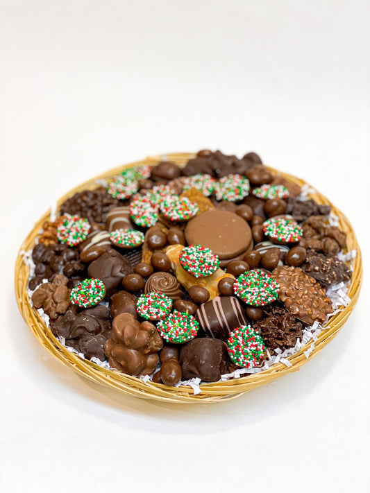 Holiday Chocolate Decadence Tray Chocolate Gift Sweeties Candy Cottage   